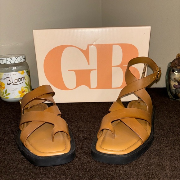 Brand new sandals; very cute, nice, & comfortable with black sole. - Picture 8 of 10